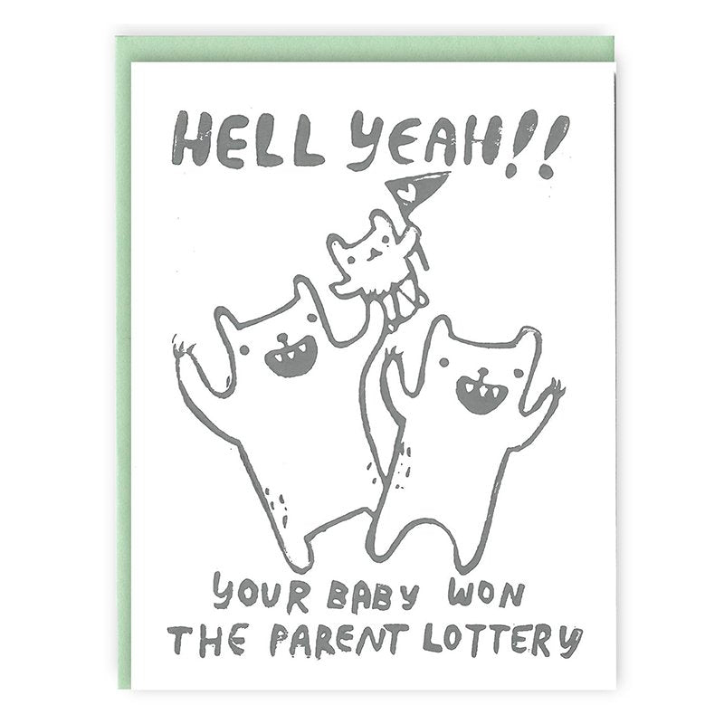 Ghost Academy Baby Card - Parent Lottery